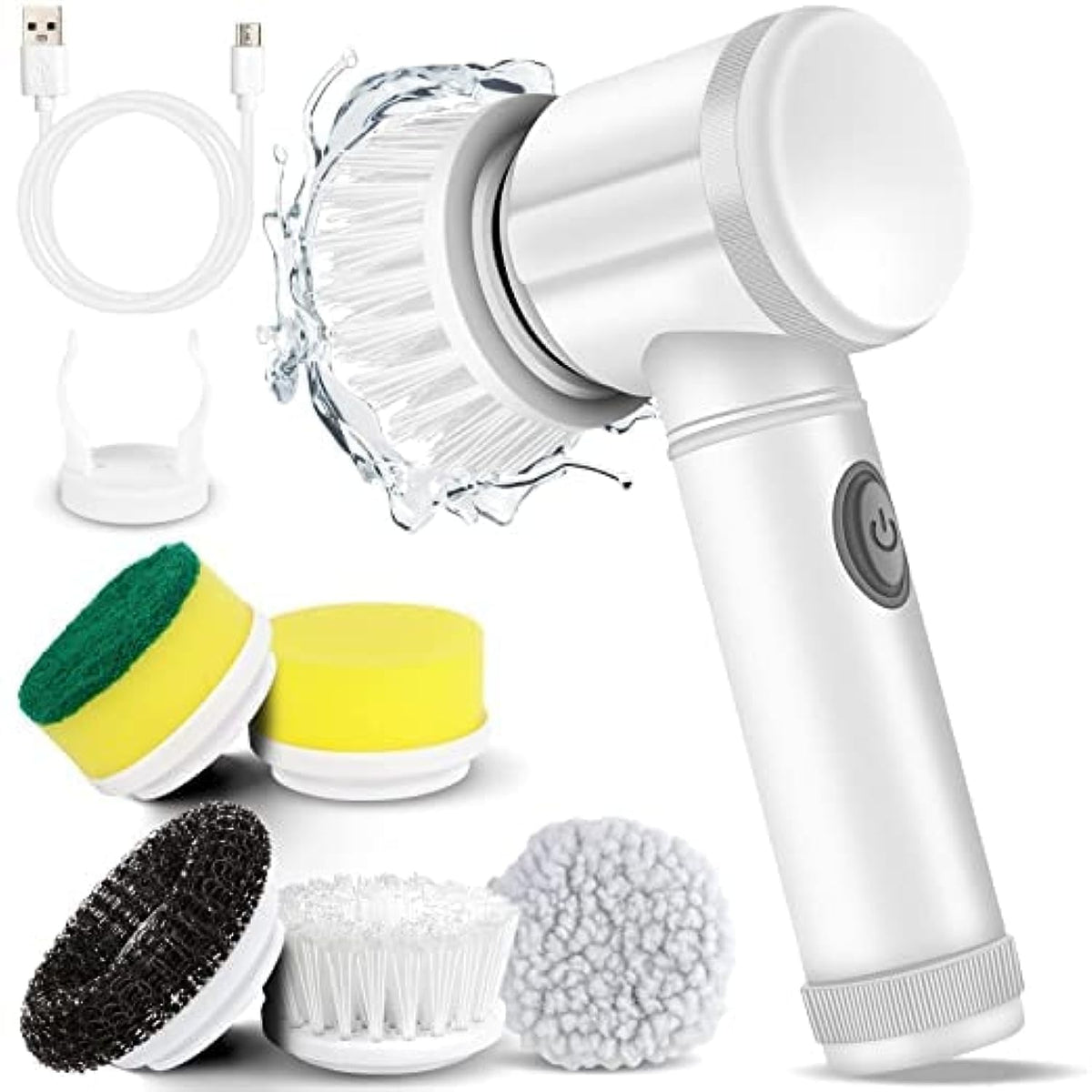 5 In 1 Handheld Electric Cleaning Brush-Household Accessories