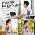 Adjustable Back Support Belt – Posture Corrector & Upper Back Brace for Men & Women